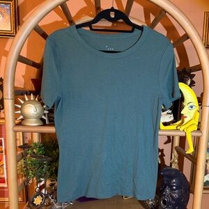 a new day Teal Short Sleeve Tee